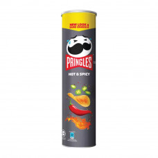Pringles Hot & Spicy Potato Chips 147 gm
